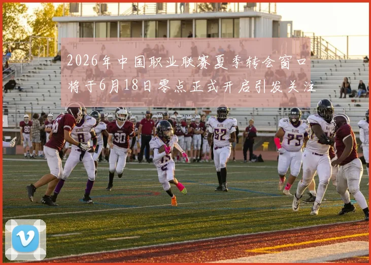 2026年中国职业联赛夏季转会窗口将于6月18日零点正式开启引发关注